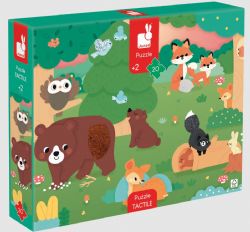 JANOD CASSE-TÊTE 20 PIÈCES TACTILE - LA FORÊT TACTILE #J02492